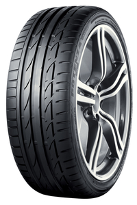 Image Of Bridgestone Potenza S001 Summer Tyre and Tread