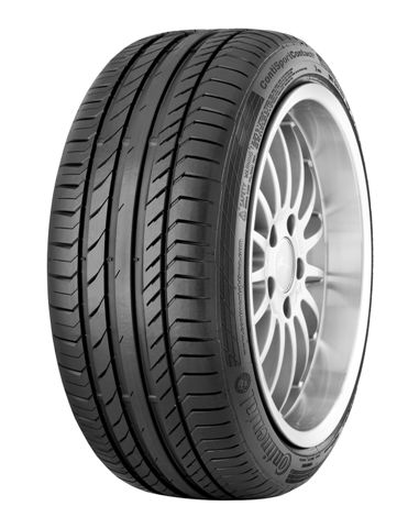 Image Of Continental  SPORT CONTACT 5 Summer Tyre and Tread